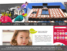 Tablet Screenshot of mairie-vitre.com
